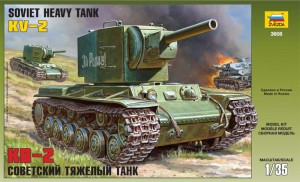 Sovjet Tank KV-2 - Zvezda 3608