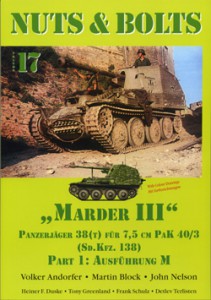 Pz.Jäger Marder III Ausf. M - Sd.Kfz. 138 - Matice a šrouby 17