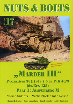 Pz.イェーガー・マーダー3世オースフM - Sd.Kfz. 138 - ナット&ボルト 17