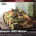Jagdpanzer 38(t) Hetzer [Verze pozdní výroby] – AKADEMIE 13230