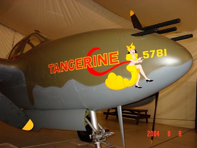 P-38L Tangerine - WalkAround