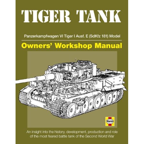 Tiger Tank manuaalne mudel - David Fletcher