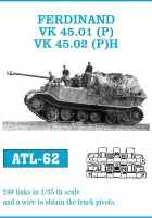 Spor for Ferdinand / VK 45.01(S) VK 45.02(S)H - Friulmodel ATL-62