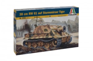 38 cm RW 61 na zaprawy burzowej tygrysa - ITALERI 299