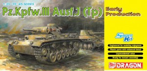 Pz.Kpfw.III Ausf.J (Tp) 조기 생산 - DML 6543