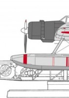 爱知E13A1零型号11中途限量版 - 长谷川01996