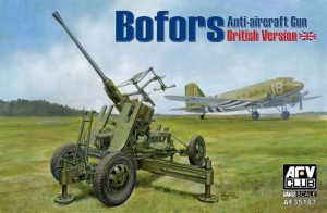 Protiletadlové dělo Bofors - britská verze - AFV klub 35187