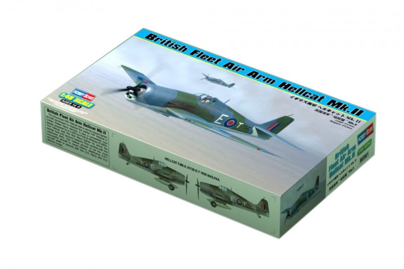 Британский флот Air Arm Hellcat Mk.II - HOBBY BOSS 80361