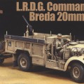 Britannique L.R.D.G. Command Car & Breda 20mm AA Gun - Tamiya 89785