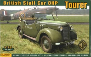 Britský personál Car Tourer 8HP - Ace Modely 72501