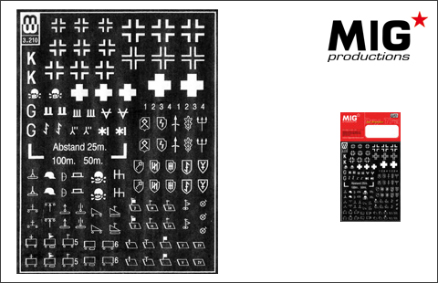 Cross & Symbols Wehrmacht - MIG MW 3-210