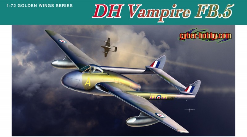 DH Vampire FB.5 - Cyber-Hobby 5085