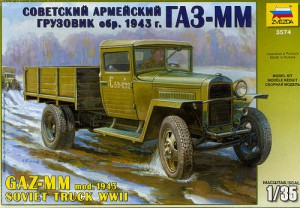 GAZ-MM kuorma-auto - Zvezda 3574