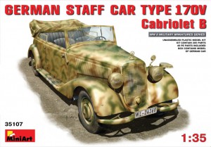 DEUTSCHER PKW TYP 170V Cabriolet B - MINIART 35107