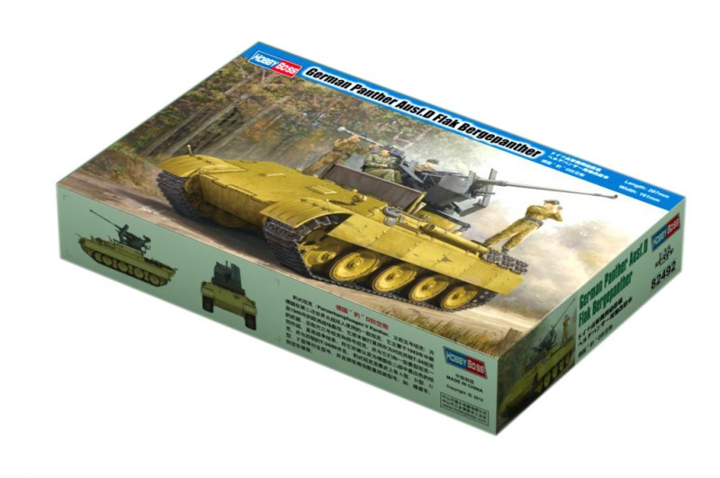 Niemiecka Panther Ausf.D Bergepanther - HOBBY BOSS 82492