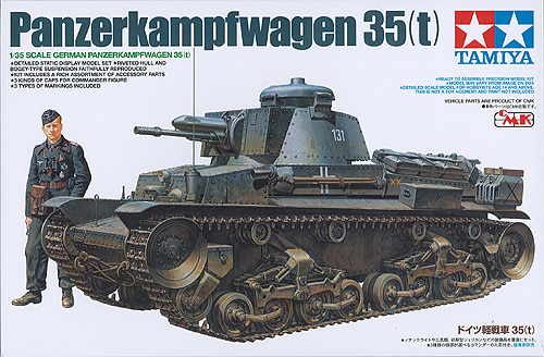 Nemecký Panzerkampfwagen 35(t) - Tamiya 25112