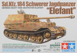 Tysk Tank Destroyer Elefant - Tamiya 35325