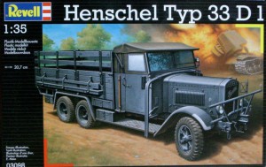 Nákladní vozidlo Henschel Typ 33D1 - Revell 03098