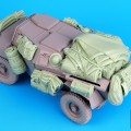 Humber Scout Car Mk I tarvikute komplekt - Must Koer T35069