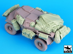 Humber Scout Car Mk I accessories set - Black Dog T35069