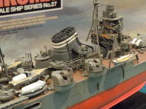 日本重型巡洋舰奇库马 - 田宫 78027
