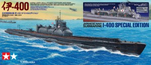 Japanska flottan Sub I-400 - Tamiya 89776