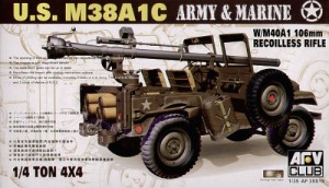 Jeep M38 z działem 106 mm - AFV Club 35S19