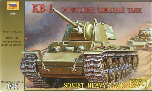 Sovjetski težki tank KV-1 - Zvezda 3539