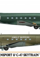 L2D Zero Transport & C47 Skytrain (2 kits) Limited Edition - Hasegawa 10687