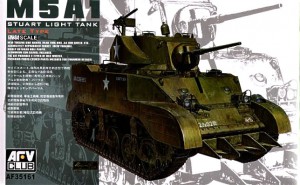 M5A1 Стюарт Късен тип - AFV Клуб 35161