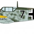 Месершмит BF109F-4 Trop/R1 лимитирани издания - Хасагава 09980