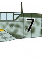 Месершмит BF109F-4 пътеки/R1 ограничено издание - Хасагава 09980