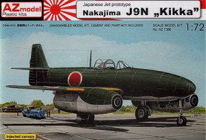 Nakajima J9N KIKA - Modèle AZ 73086