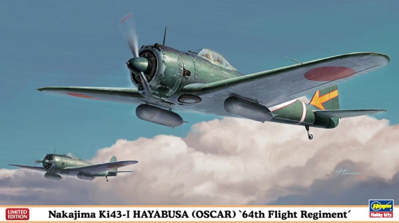 Nakajima KI42-I Hayabusa 64th Limited Edition - Hasegawa 07303