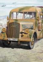 Opel Blitz Omnibus W39 - Служба конца Второй мировой войны - Roden 726