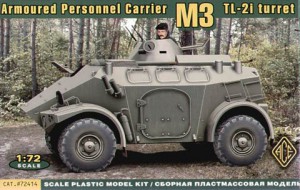 Panhard M3 4x4 APC TL-2i Tourelle - Ace Modèles 72414