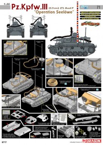 Pz.Kpfw.III Ausf.F - Opération Seelowe - Cyber-Hobby 6717