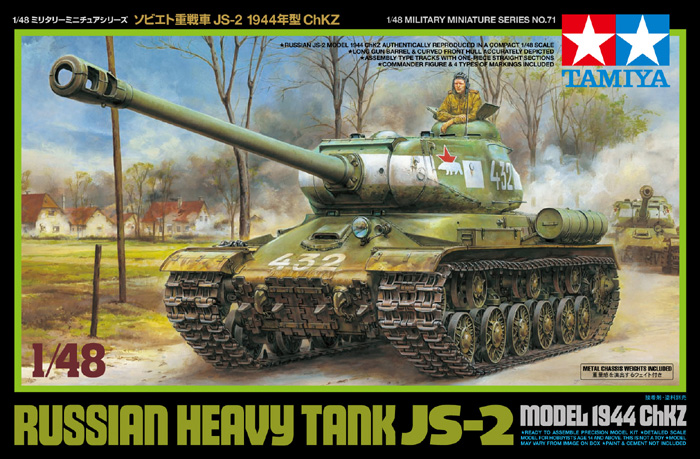 Rusijos sunkusis tankas JS-2 1944 - Tamiya 32571