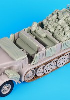 Sd. Kfz. 8 больших наборов аксессуаров - Black Dog T35072