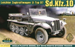 Sd.Kfz.10 - Demag D7 - Modèles Ace 72225