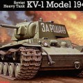 Sovjetisk tung stridsvagn Kv-1 - Revell 03085