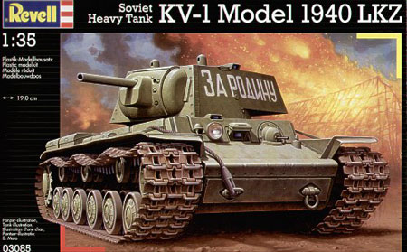 Soviet Heavy Tank Kv-1 - Revell 03085