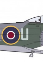 Typhoon MK1B žraločí zuby Limited Edition - Hasegawa 09978