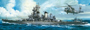 アメリカの戦艦BB-62ニュージャージー - タミヤ78028