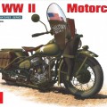 Американський мотоцикл WW II WLA - MiniArt 35080