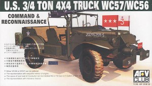 WC-57 4x4 Dodge parancsnoki autó - AFV Club 35S16