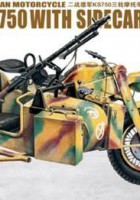 第二次世界大战德国Zundapp KS-750与三轮-狮子吼LR3508