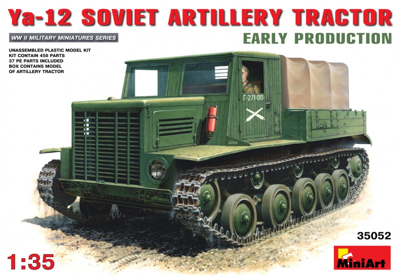 Ya-12 Sovietsky delostrelecký traktor - MiniArt 35052