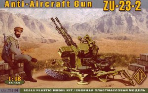 ZU-23-2 Anti-Aircraft pistol - Ace Modeller 48101