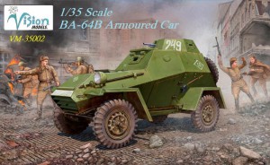 Бронированный автомобиль BA-64B - Vision Models VM-35002